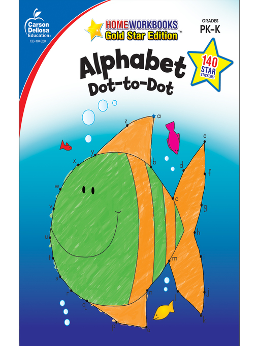 Title details for Alphabet, Grades PK--K - Dot-to-Dot by Carson Dellosa Education - Available